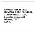 WOMEN’S HEALTH A PRIMARY CARE CLINICAL GUIDE 6TH EDITION_ Youngkin Schadewald