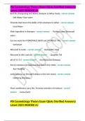 PSI Cosmetology Theory Exam Q&As (Verified Answers) Latest 2025 GRADED A+