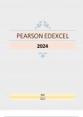 2024 Pearson Edexcel GCSE (9–1) 1HI0/P1 History BOOKLET P1: Spain and the ‘New World’, c1490–c1555 Mark Scheme Plus Question Paper Merged