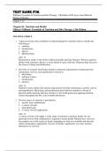 Test Bank For Williams' Essentials of Nutrition and Diet Therapy, 13th Edition by 2024 Joyce Ann Gilbert & Eleanor Schlenker Chapter 1-24