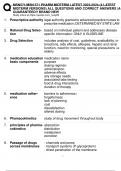 MSN571/MSN 571 PHARM MIDTERM LATEST 2023-2024 (4 LATEST  MIDTERM VERSIONS) ALL QUESTIONS AND CORRECT ANSWERS |A+  GUARANTEED!! BRAND NEW