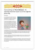 Samenvatting (NLs) van het boek The In Between van Jeff Goins - door Uitblinker