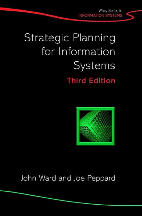 Strategic Planning for Information Systems