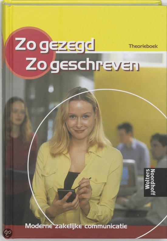 Zo Gezegd, Zo Geschreven / Theorieboek + Cd-Rom