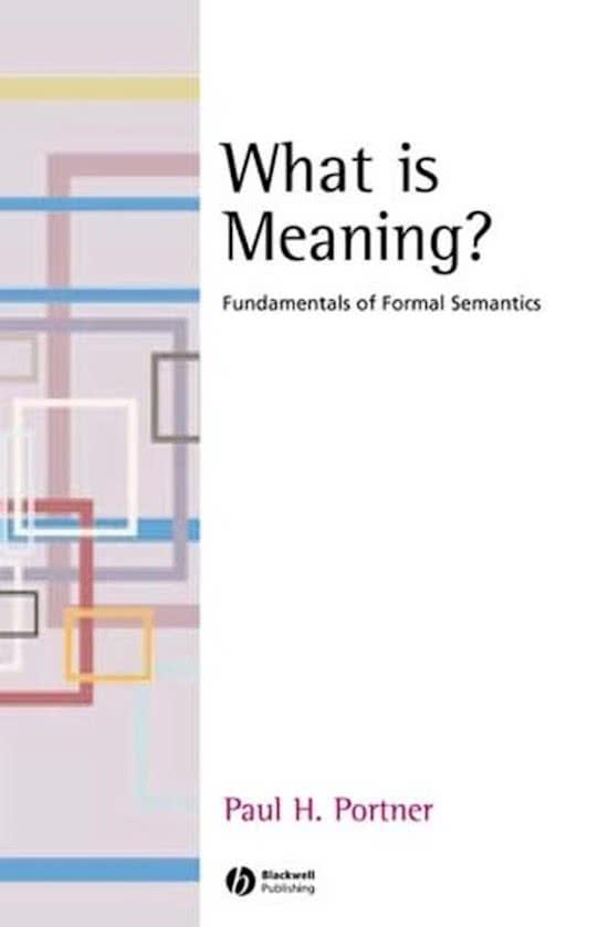 What is meaning?