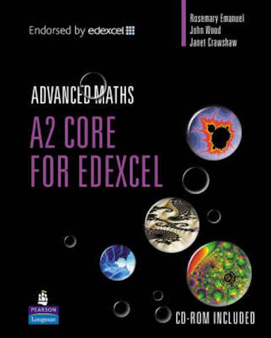 A2 Core Mathematics for EDexcel