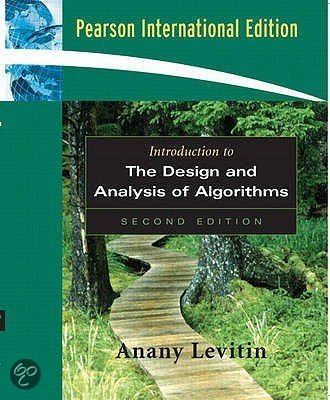 Introduction To The Design And Analysis Of Algorithms