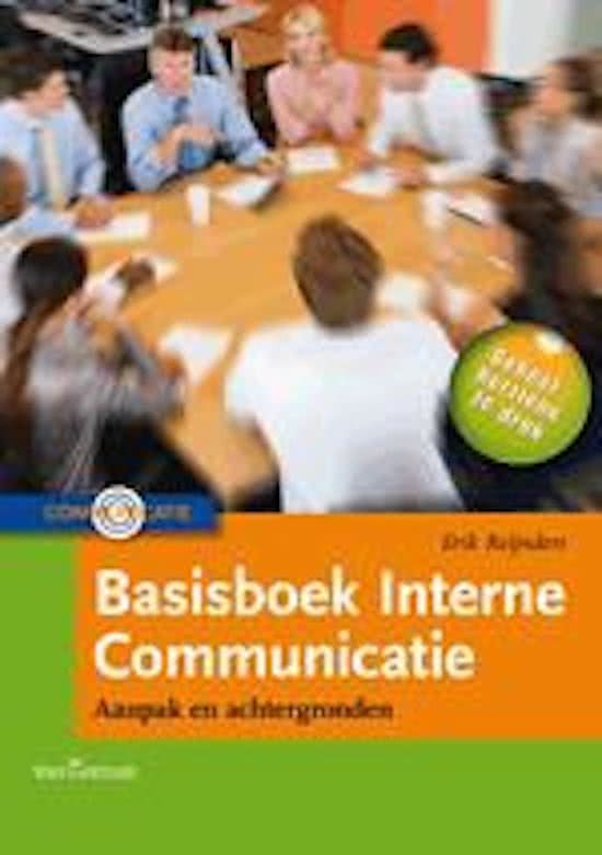 Samenvatting Boek Interne Communicatie en ICT