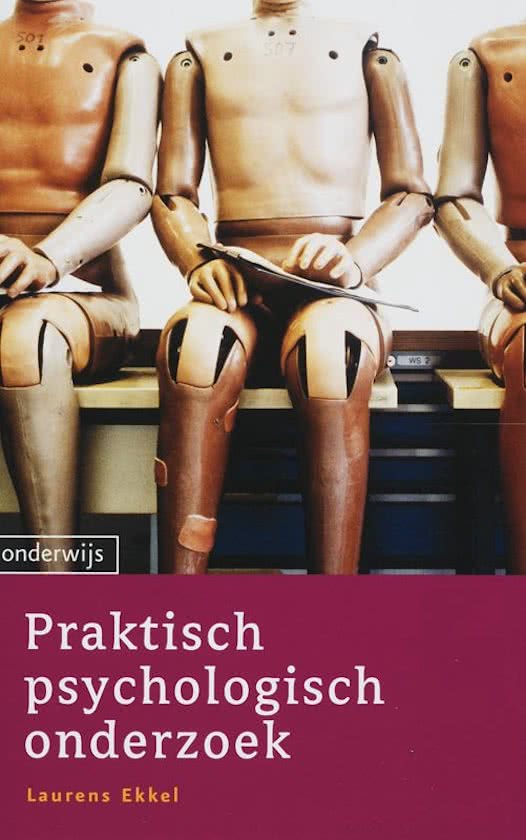 Praktisch psychologisch onderzoek. Laurens Ekkel.