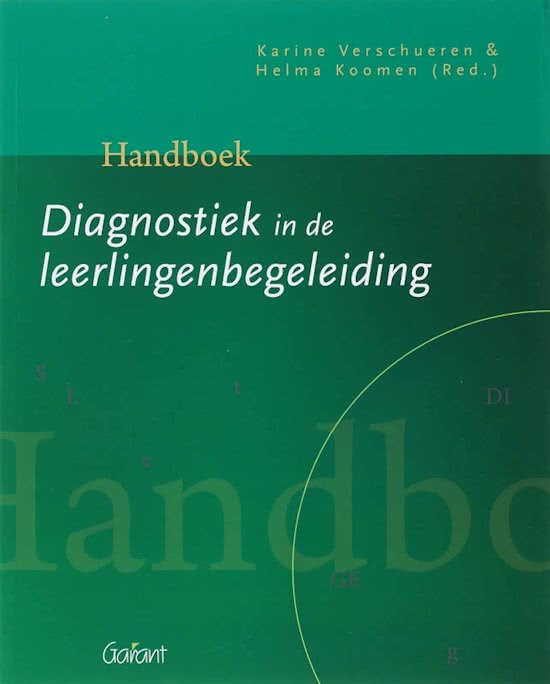 Handboek voor de Diagnostiek van de Leerlingbegeleiding
