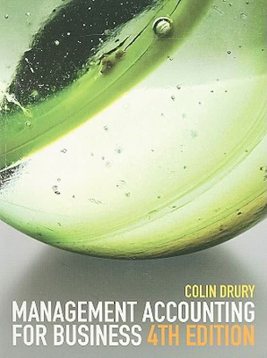 Management Accounting For Business