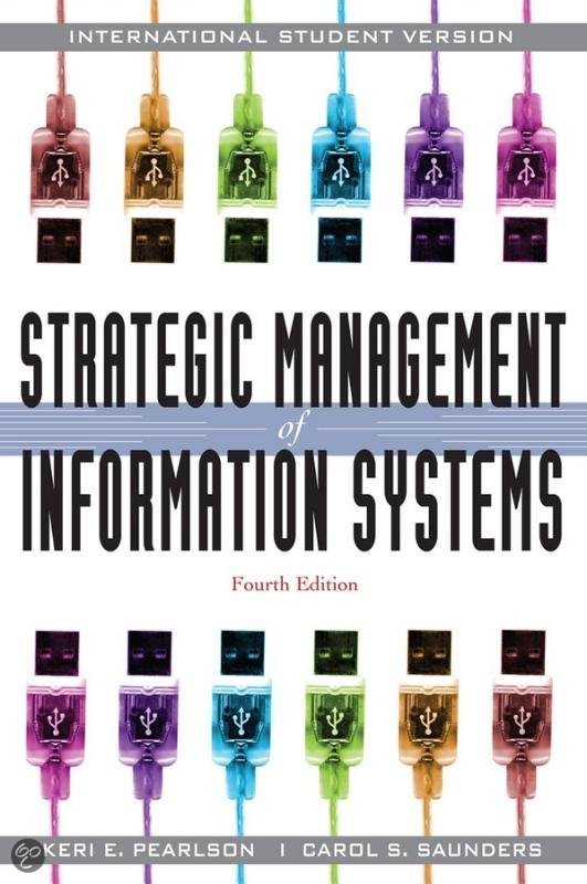 Strategic Management of Information Systems