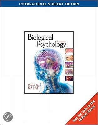 Test Bank for Biological Psychology, 14th Edition, James W. Kalat 