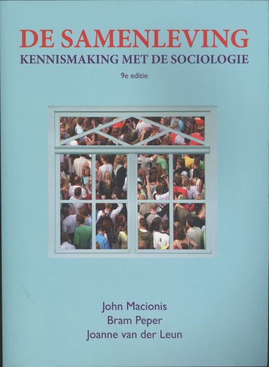 De Samenleving - kennismaking met de sociologie