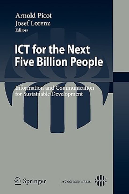 ICT for the Next Five Billion People