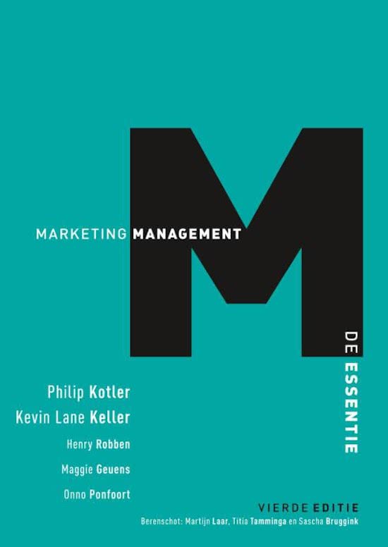 Marketing management, 15th edition, Keller and Kotler 