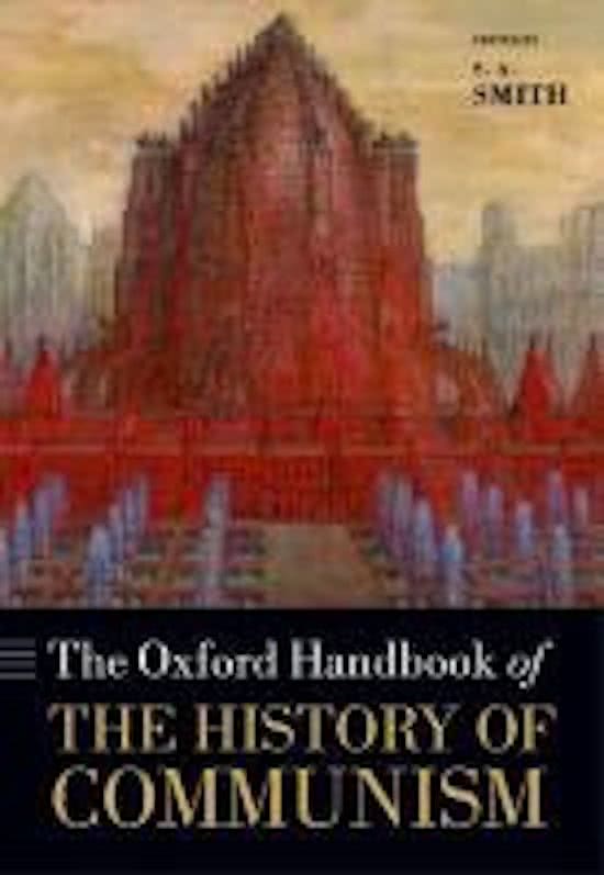 The Oxford Handbook of the History of Communism