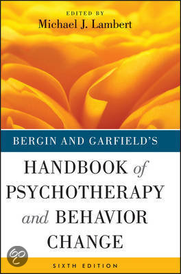 Bergin and Garfield's Handbook of Psychotherapy and Behavior Change