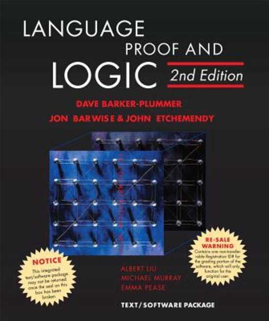 Language, Proof and Logic