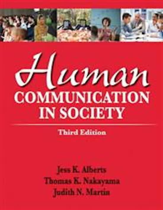 Human Communication in Society