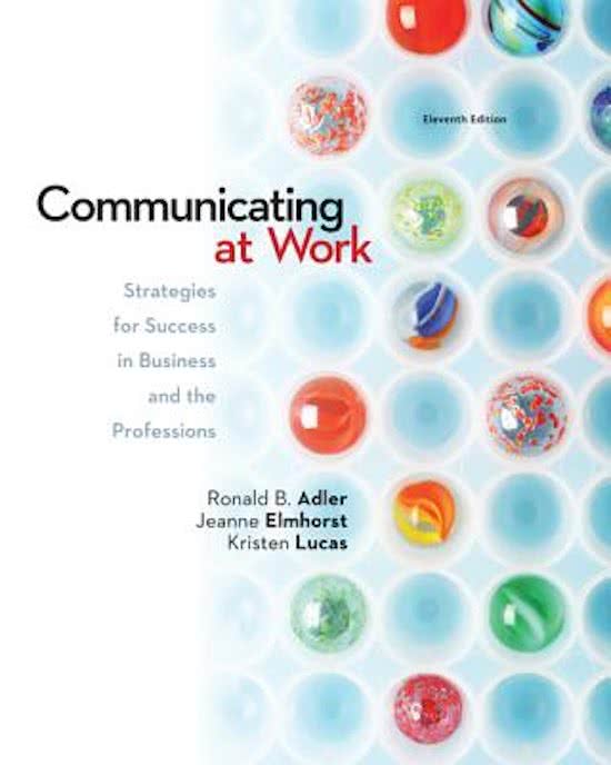 Communicating at Work