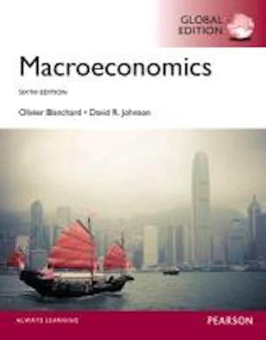 Macro economie A - Macroeconomics (6th E.) - Schakeljaar Handelswetenschappen