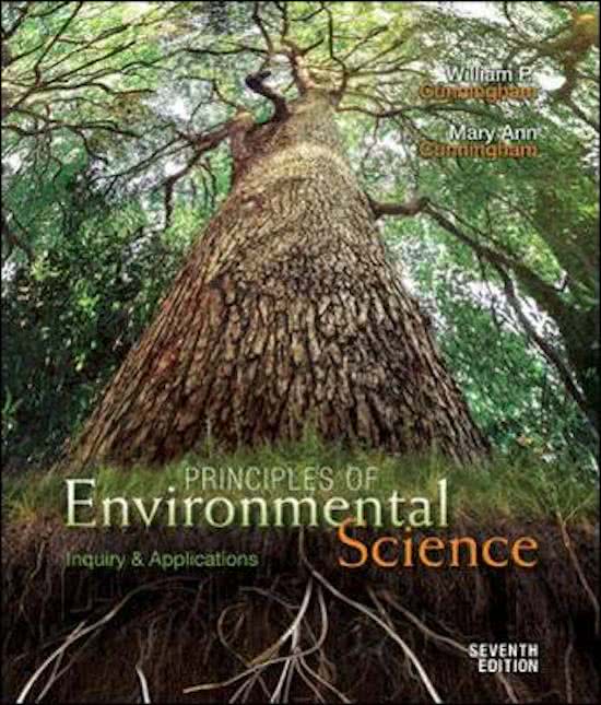 Principles of Environmental Science