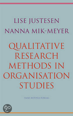 Qualitative Research Methods in Organisation Studies