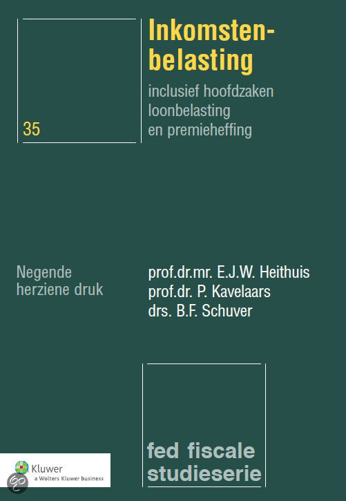 Samenvatting Inkomstenbelasting week 5 -  Inkomstenbelasting (RGBFI00210)