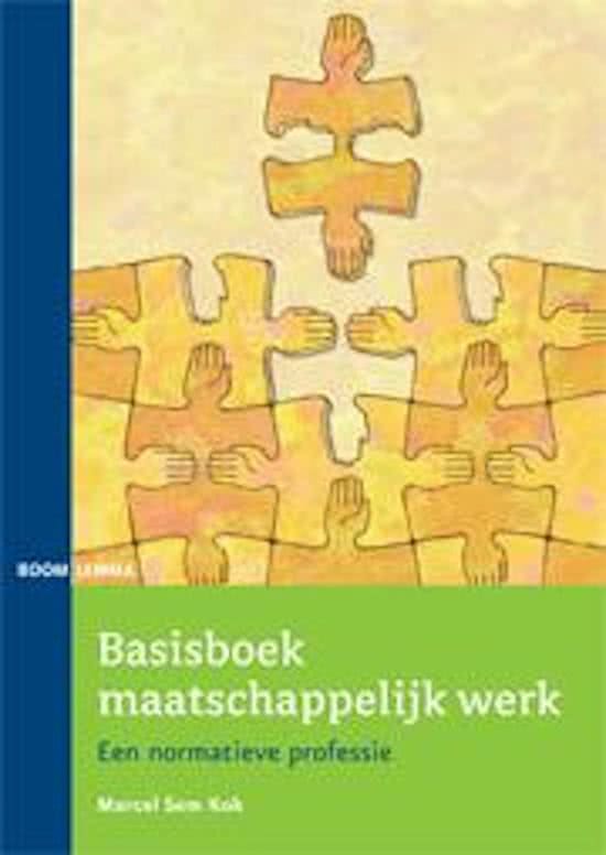 Basisboek maatschappelijk werk