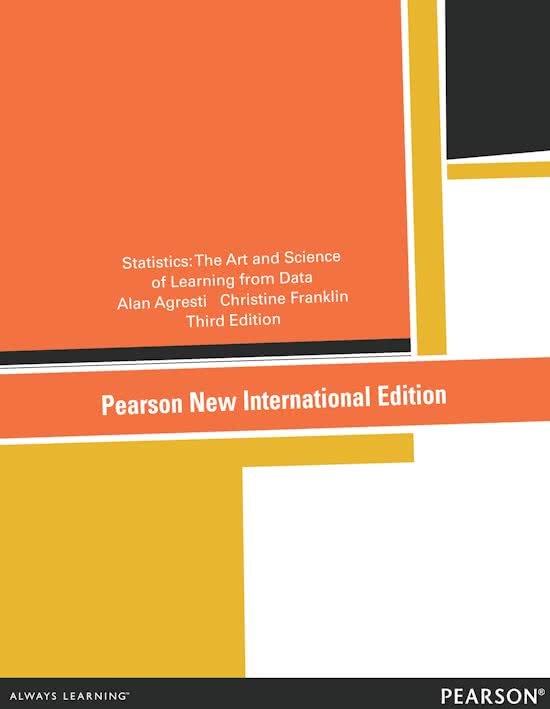 Statistics: Pearson  International Edition