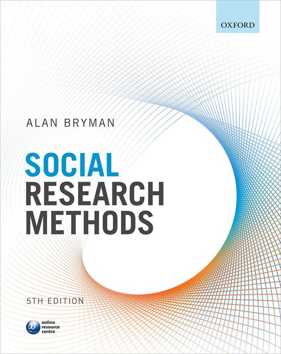 Inleiding onderzoeksmethoden voor mens- en maatschappijwetenschappen notities / samenvatting