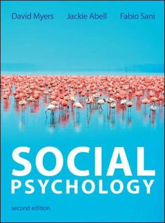 AthenaSummary - Sociale Psychologie - Week 1
