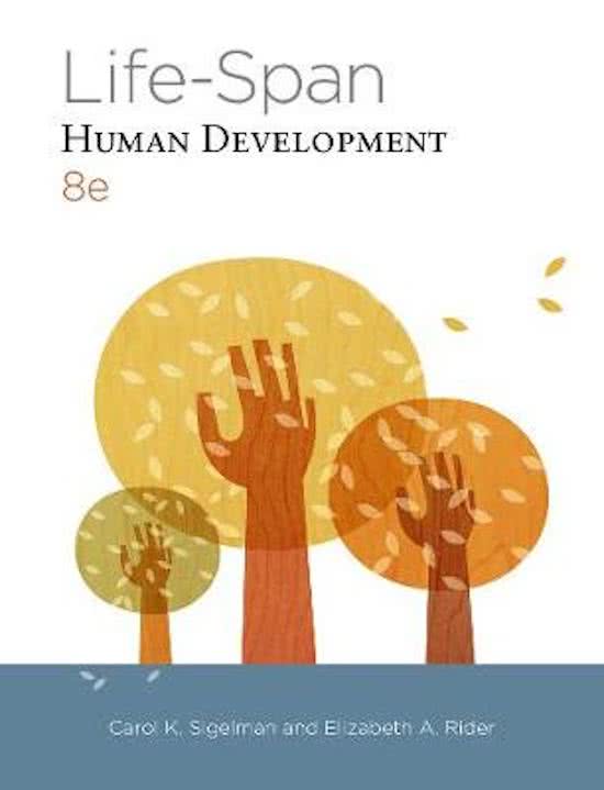 Official© Solutions Manual to Accompany Life-Span Human Development,Sigelman,8e