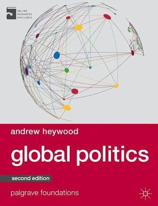 Summary: ''Global Politics'' by Andrew Heywood