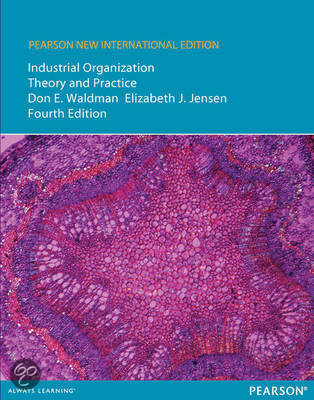 Industrial Organization: Pearson  International Edition