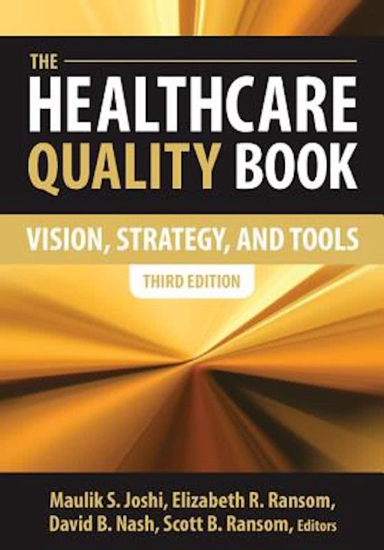 The Healthcare Quality Book