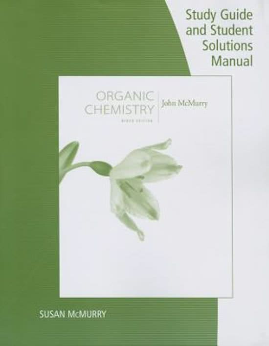  Complete Study Guide with Student Solutions Manual for McMurry's Organic Chemistry, 9th 9th Edition