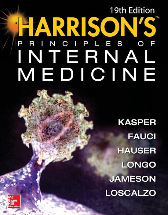 TEST BANK FOR HARRISON S PRINCIPLES OF INTERNAL MEDICINE SELF ASSESSMENT AND BOARD REVIEW 19 EDITION GRADED A+ ALL CHAPTERS. 