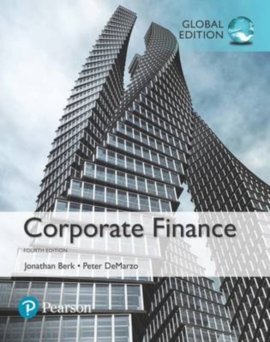 Corporate Financial Mathematics I