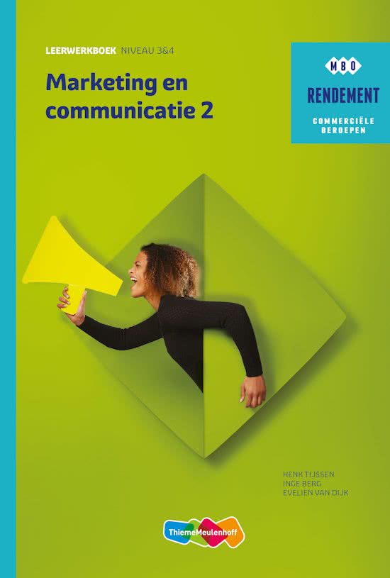 Samenvatting basis marketing en communicatie