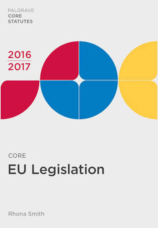 Core EU Legislation