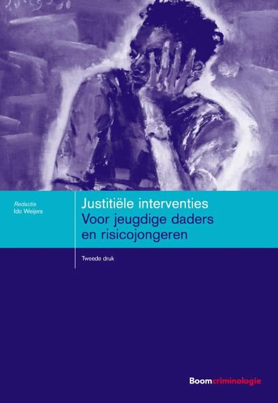 Samenvatting literatuur Justitiele interventies incl artikelen 2023/2024